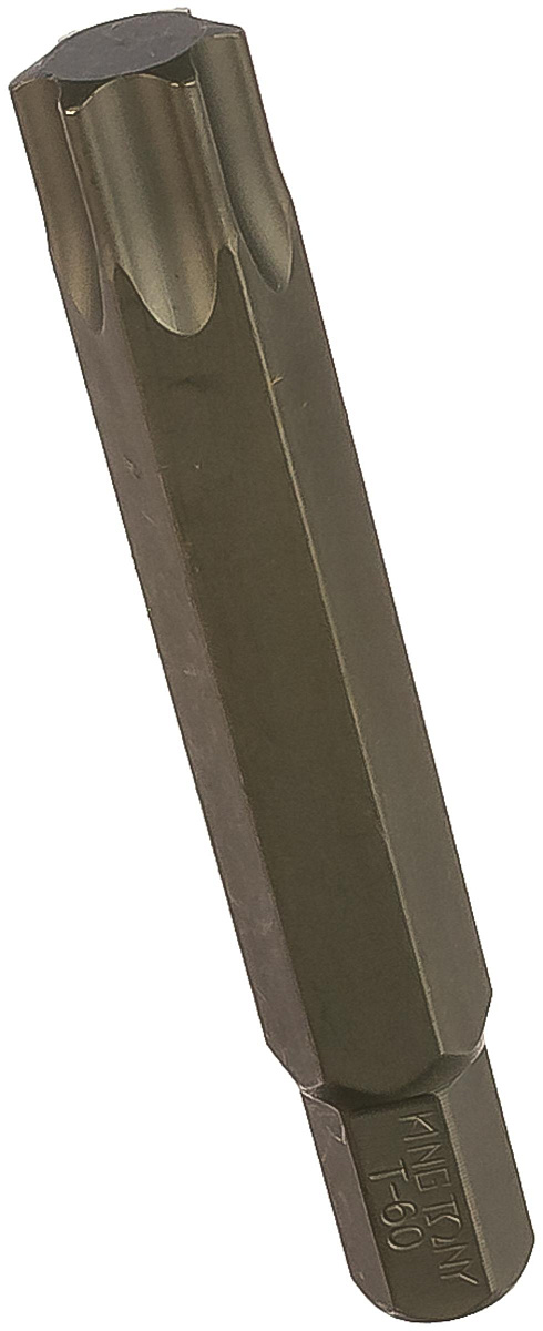 Вставка бита торцевая 10 мм TORX, Т60, L = 80 мм KING TONY 168060T фото 1