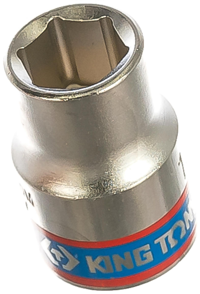Головка торцевая стандартная шестигранная 3/8", 10 мм KING TONY 333510M фото 1