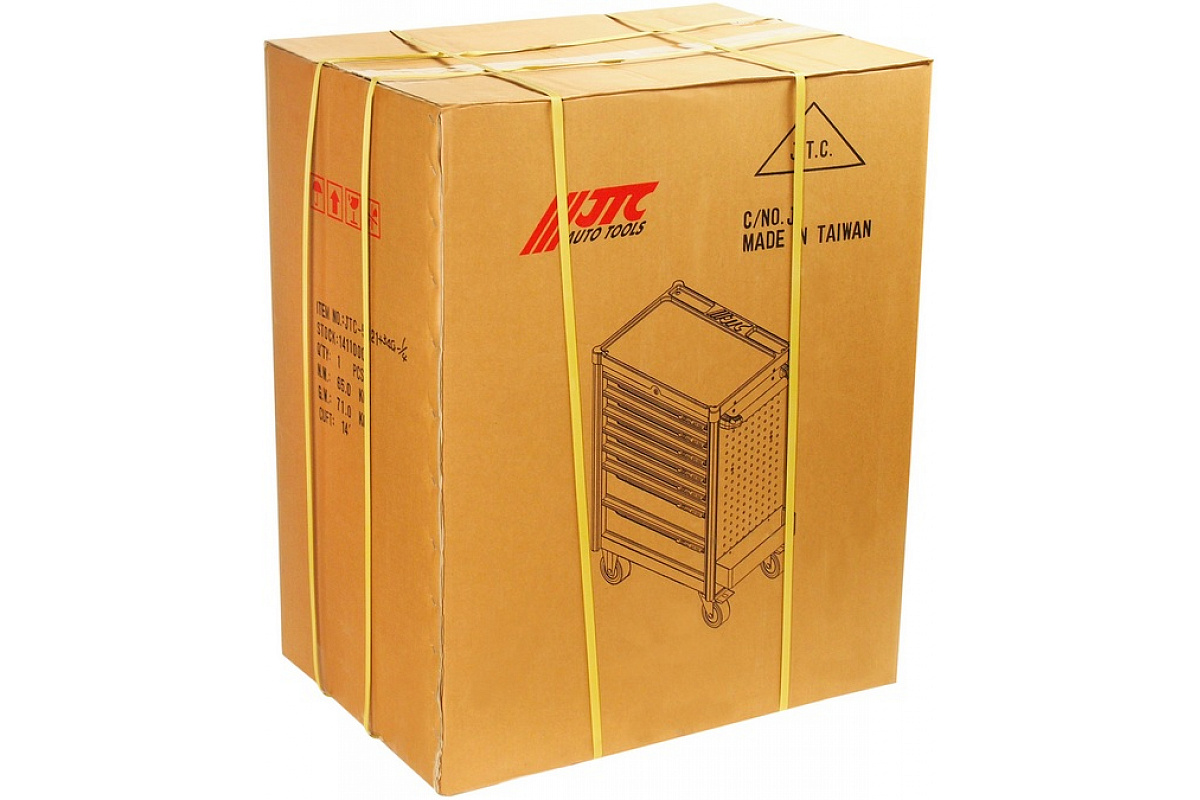 Инструментальная тележка 4 секции в комплекте с набором инструментов 279шт JTC-5021 фото 8