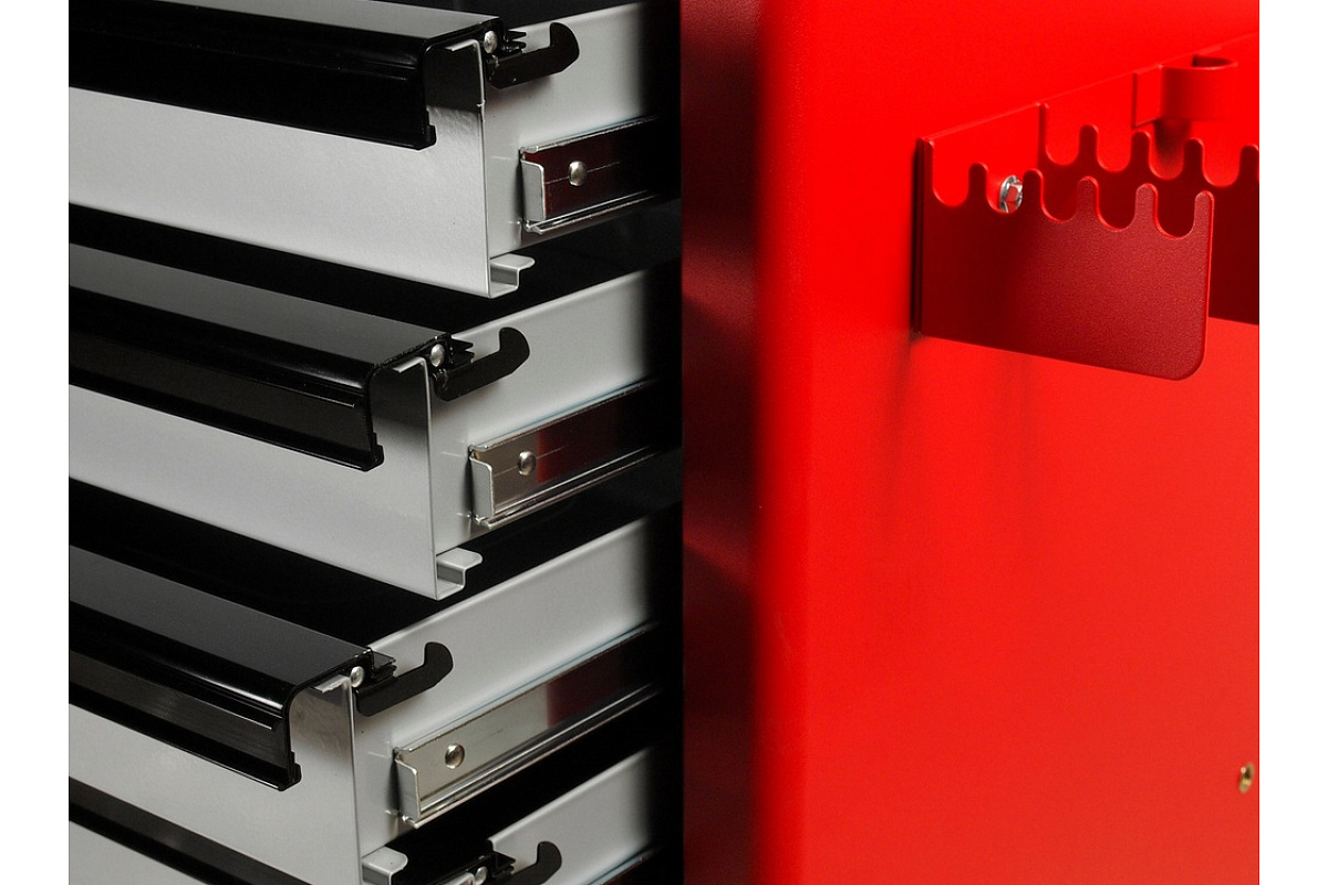 Инструментальная тележка с набором инструментов 7 секций 344 предмета JTC-3931+344 фото 5