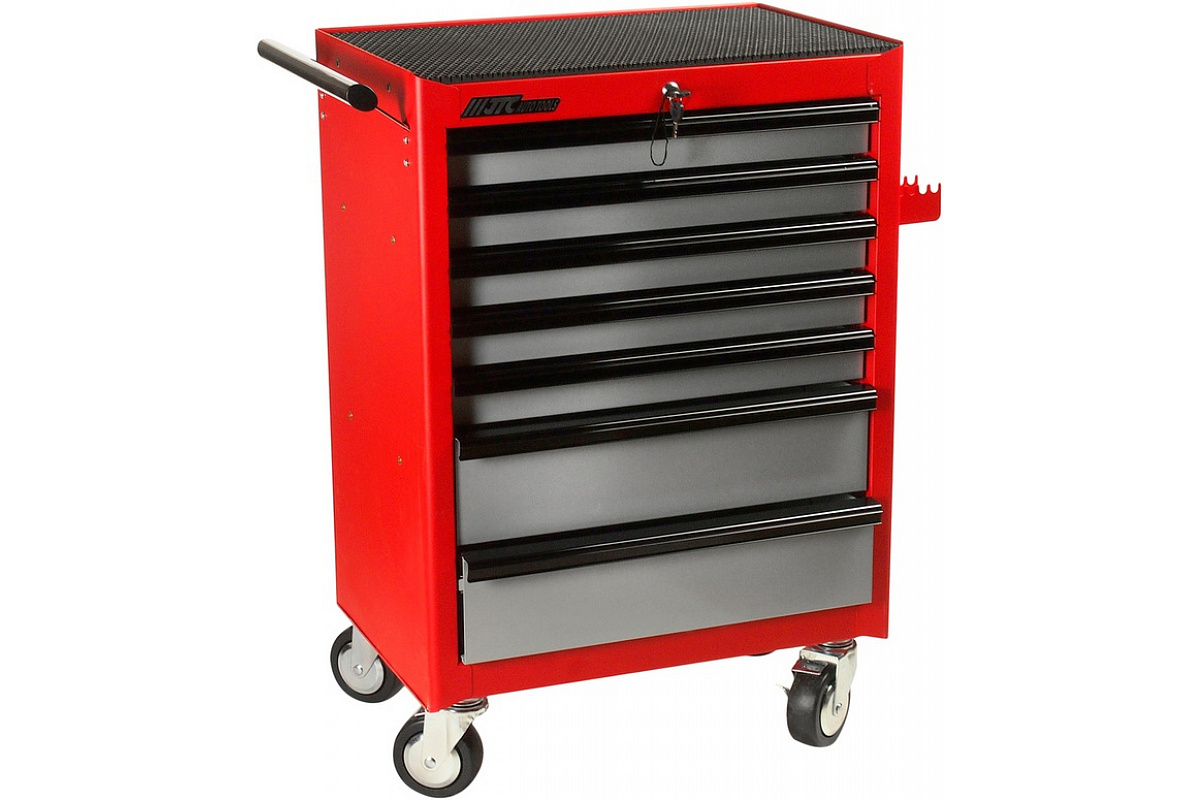 Тележка инструментальная с набором инструментов 7 секций 225 предметов JTC-3931+225 фото 1