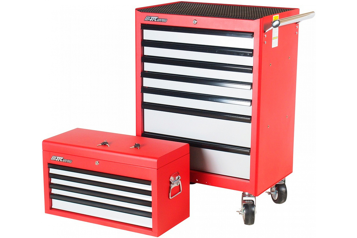 Инструментальный подкатной шкаф 4 секции + 7 секций JTC-3931+3011 фото 1