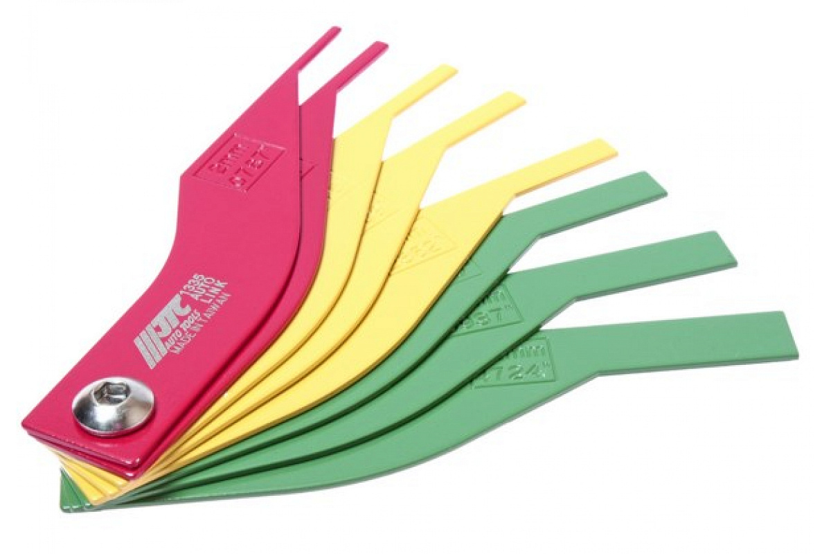 Набор щупов для измерения толщины колодок дисковых тормозов (2-12 мм) JTC 1335 фото 1