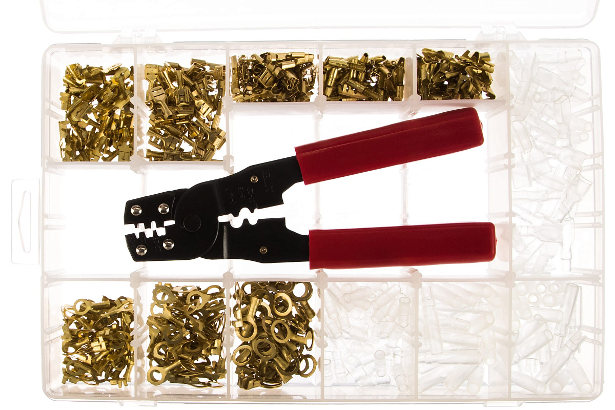 Набор автомобильных неизолированных клемм, 551шт JTC 2028  фото 1