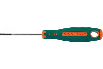 Стержневая шлицевая отвертка Jonnesway Anti-Slip Grip SL5.5х125 мм 46123 D71S5125