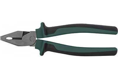 Пассатижи с увеличенными рычагами и двухкомпонентными рукоятками Jonnesway P0118 200 мм 49393