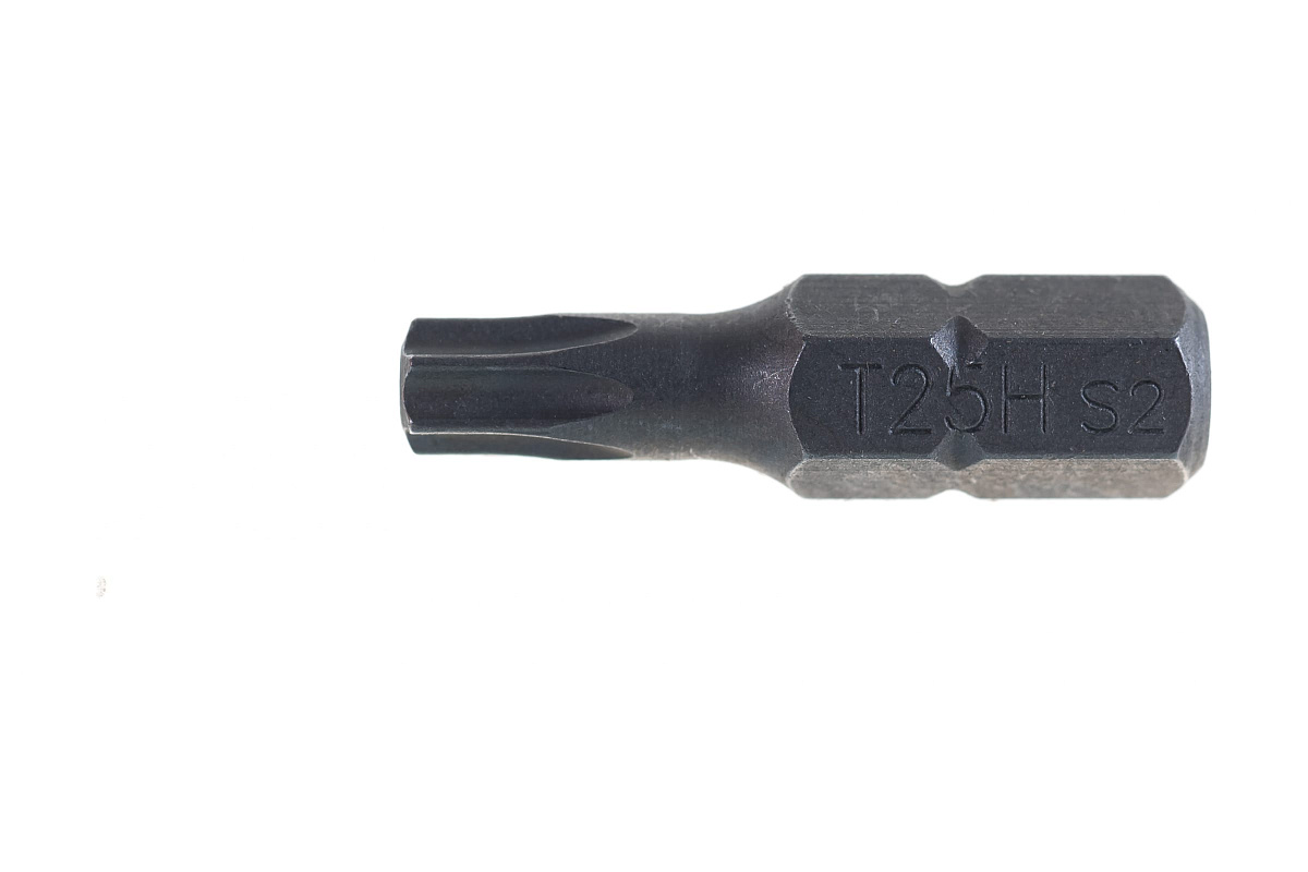 Вставка-бита 1/4"DR T-TORX, T25H, 25 мм Ombra 514825 фото 1