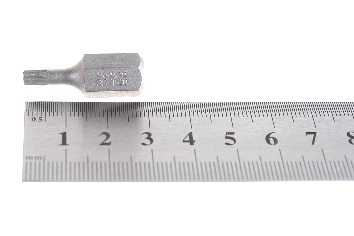 Вставка-бита 10 мм DR TORX, T20, 30 мм Ombra 531320 55833 фото 4