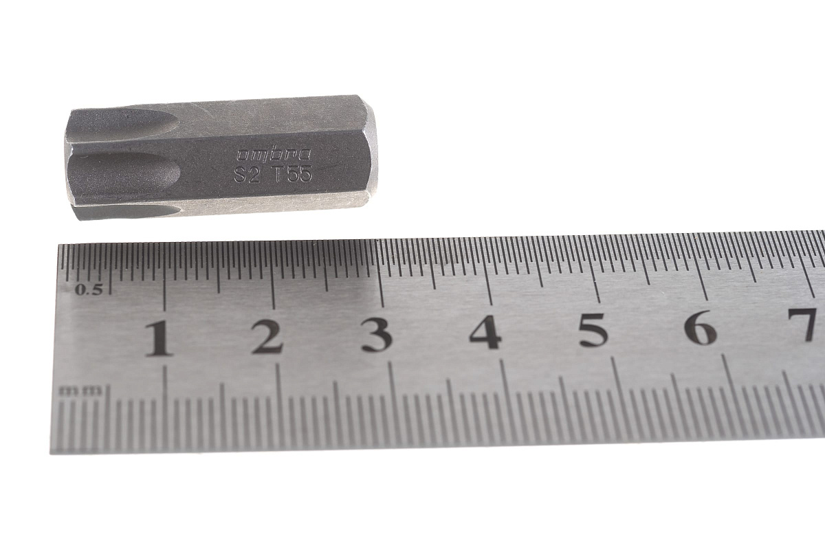 Вставка-бита 10 мм DR TORX, T55, 30 мм Ombra 531355 фото 4