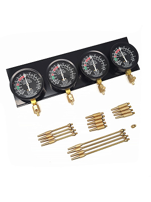 Компрессометр бензиновый с гибкими шлангами Car-Tool, CT-H032