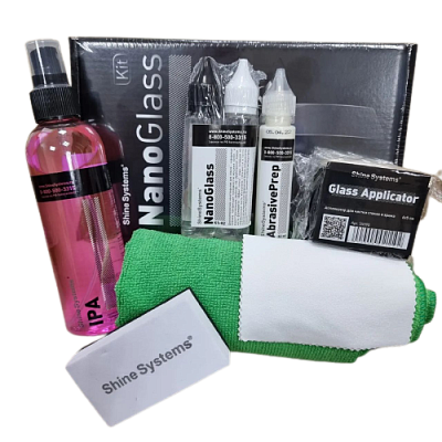 SS777 Shine Systems NanoGlass Kit Набор по уходу за стеклом (антидождь)
