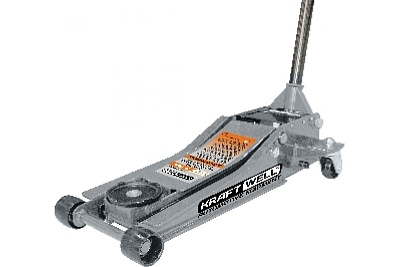 Гидравлический низкопрофильный подкатной домкрат 3.5 т KraftWell KRWFJ3.5 