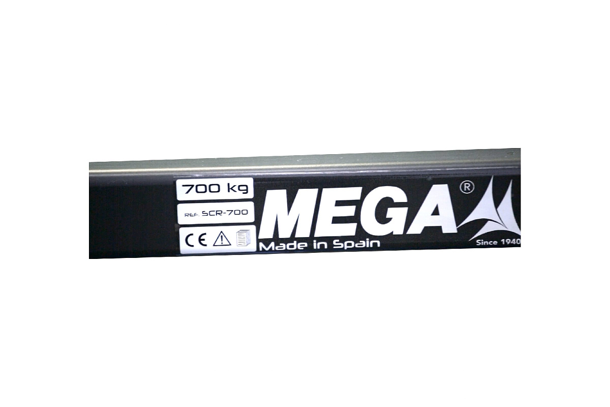 Гидравлическая тележка MEGA г/п 700 кг, для снятия и установки колес грузовых автомобилей SR700 фото 2