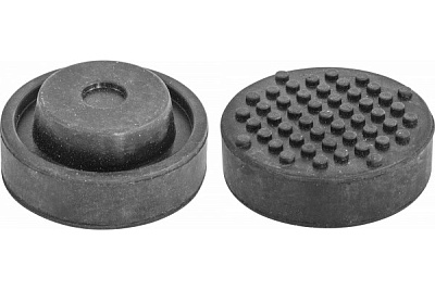 Опора резиновая для подкатных домкратов, D-72 мм, H-32 мм Ombra OHT1070