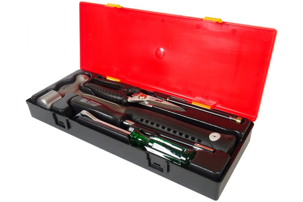 Набор слесарно-монтажных инструментов в кейсе 5шт JTC-K8051 фото 1