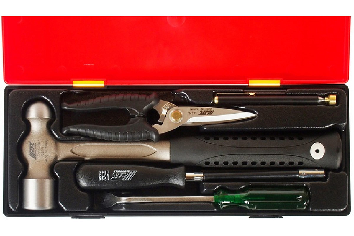Набор слесарно-монтажных инструментов в кейсе 5шт JTC-K8051 фото 2
