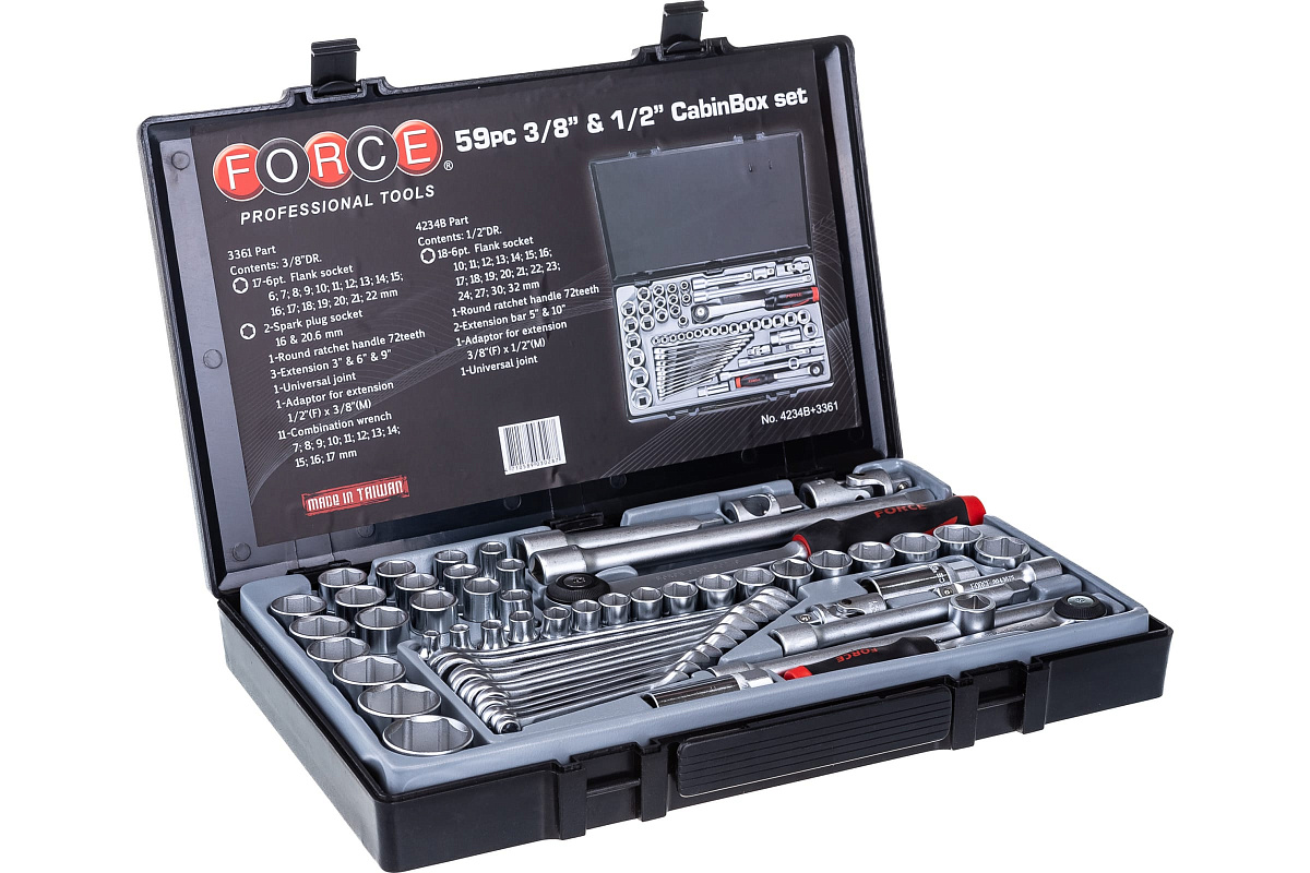 Набор инструмента FORCE 4234B+3361 фото 1