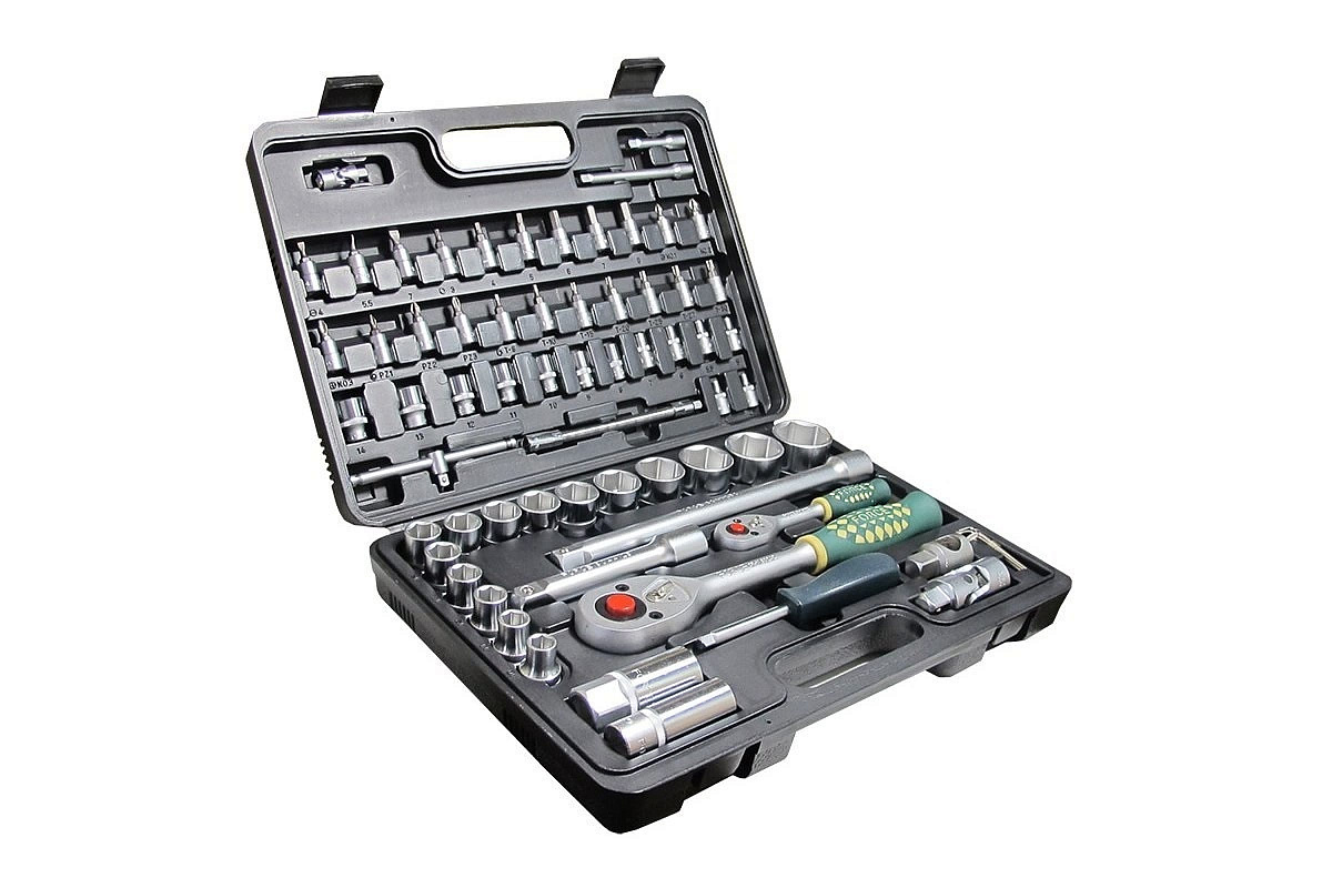 Набор инструмента, 6 граней 68 предметов FORCE 4682-5 фото 1