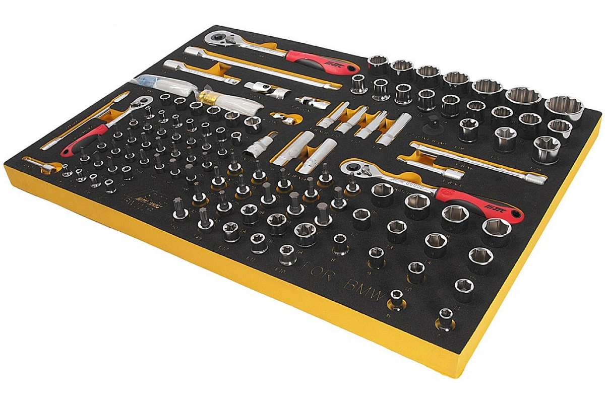Универсальный набор инструмента, комплектация BMW в ложементе 119шт JTC-BW1119 фото 1