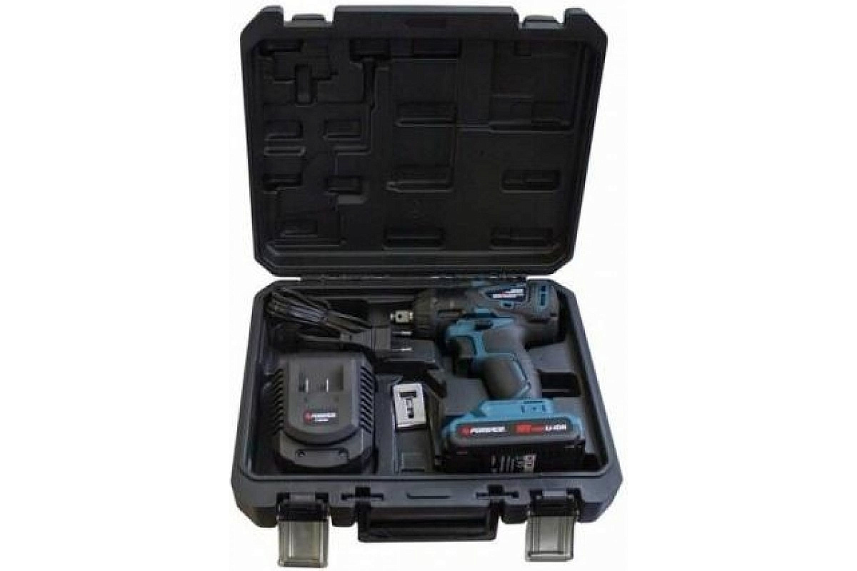 Аккумуляторный ударный гайковерт Forsage 1/2 в кейсе F-02169 фото 2