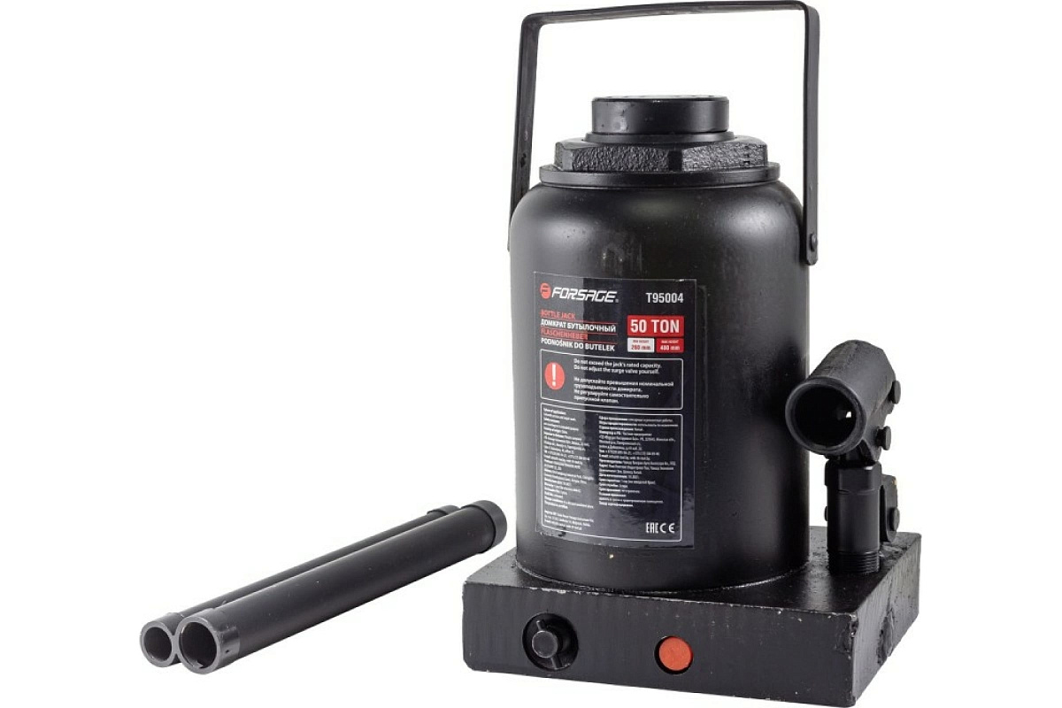 Бутылочный домкрат Forsage F-T95004(DS) 50 т 51361 фото 1