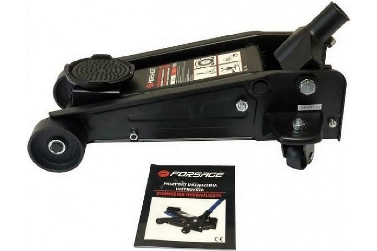 Подкатной гидравлический двухпоршневой домкрат Forsage RF830025 3 т 47960 фото 1