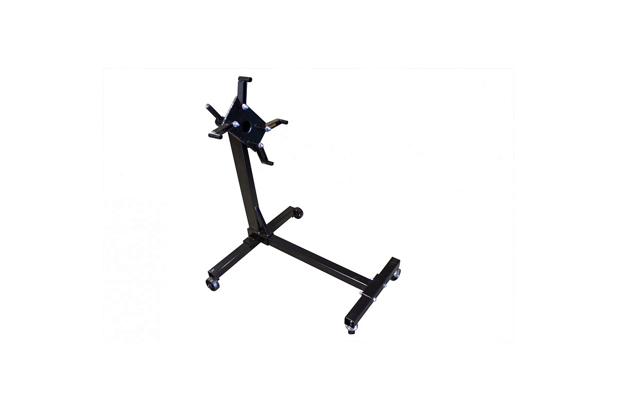 Кантователь двигателя 454кг, 4 колеса, 3 страховочных упора Forsage F-T24541/F-T24542 фото 2