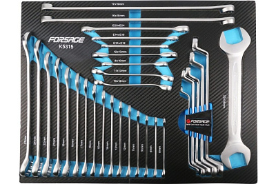 Набор ключей Forsage 31пр, в ложементе F-K5315 51207