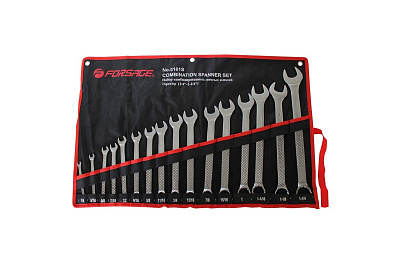 Набор комбинированных ключей Forsage дюймовых, 16 предметов F-5161S
