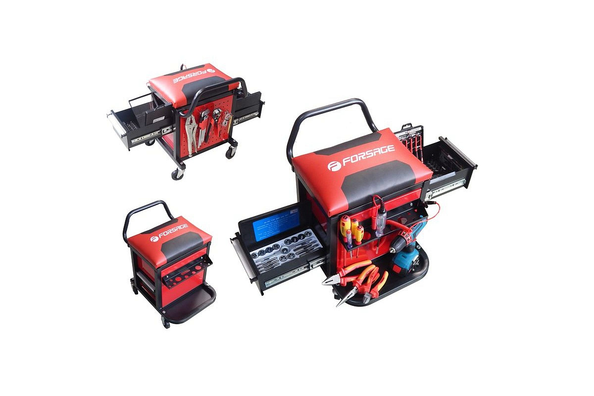 Стул-тележка для автослесаря Forsage 102 F-01Z0467 фото 2