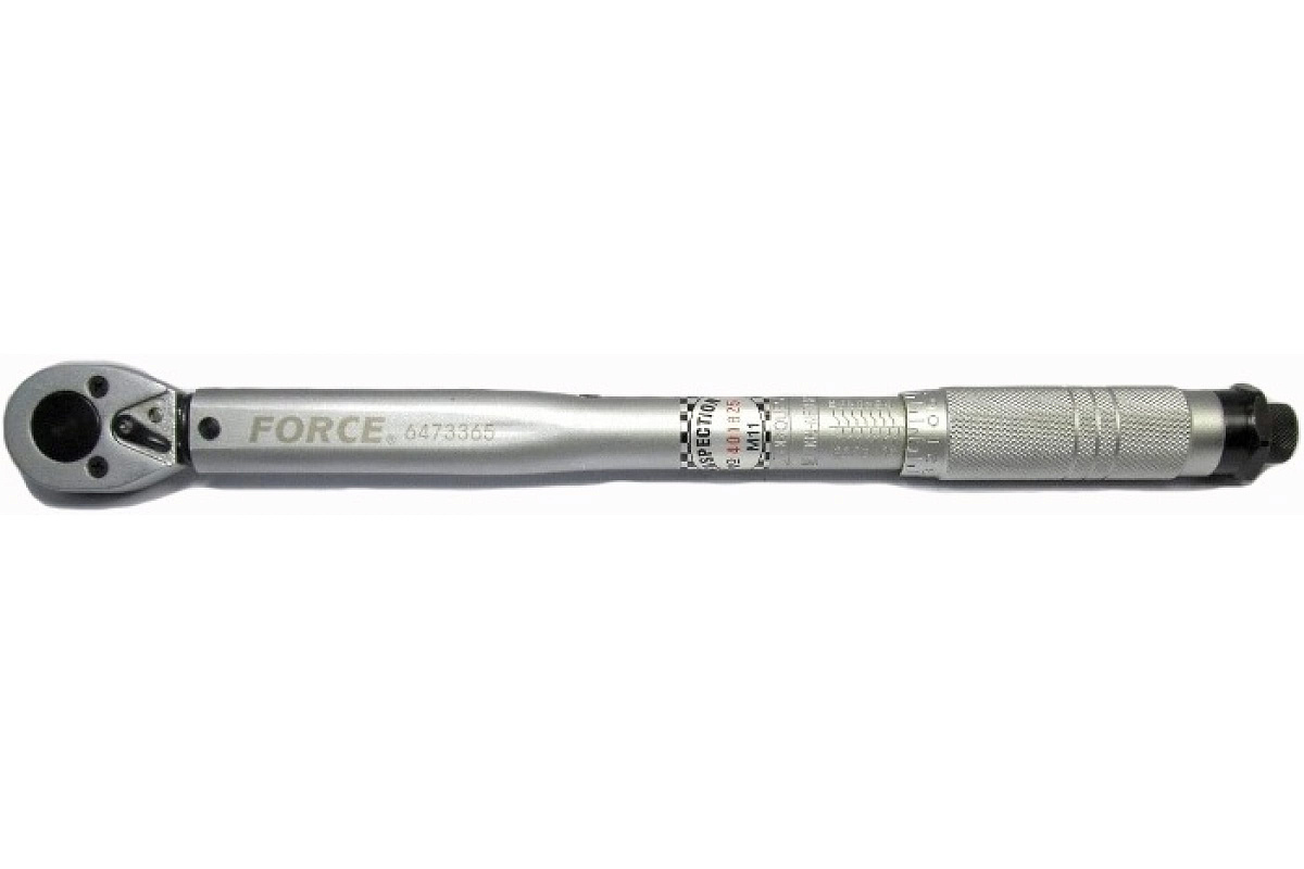 Динамометрический ключ FORCE 6473365, 3/8", 19-110 Нм, 365мм фото 1