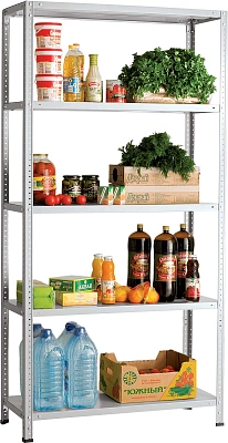 Стеллаж металлический Практик MS 220/100х25/5м