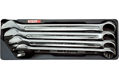 Набор комбинированных ключей TOPTUL 27-32 мм, 4 предмета, в ложементе GAAT0407