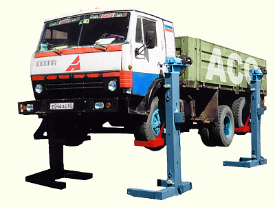 Подъемник автомобильный четырехстоечный 20т Автоспецоборудование ПП-20