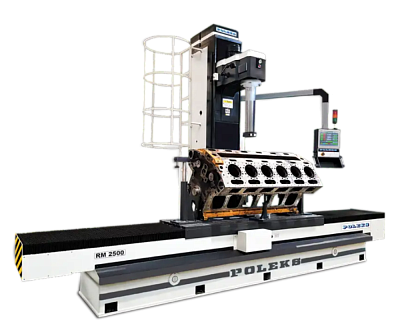 Вертикально-расточной станок с ЧПУ и с функцией фрезерования RM 2500-CNC