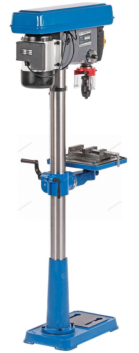 Станок сверлильный (850Вт, 20 мм, 12 скоростей,тиски) NORDBERG ND20118 фото 2