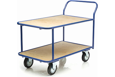 Тележка Стелла-техник платформенная, 2-х ярусная, 700х1200мм, КП-2-200-И