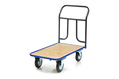 Тележка Стелла-техник платформенная, с фанерой, 600х1000мм, КПТ-500-160-К