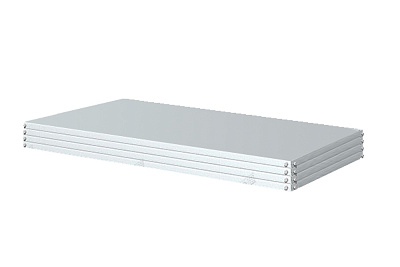 05.184F/1000-7035 Комплект из 4 полок 1000х800 мм для стеллажа Master-Compact