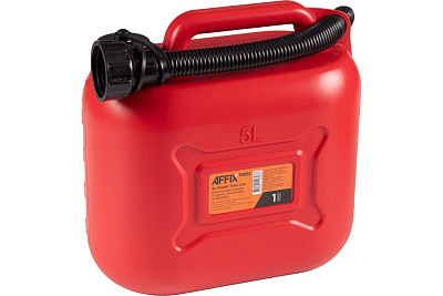 Канистра для топлива 5 л, пластиковая AFFIX AF13541005
