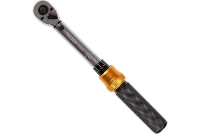 Динамометрический ключ TOLSEN 1/4", 5-25 Нм, в пластиковом кейсе TT19661