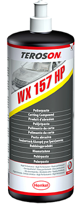 1675017 Teroson Полироль одноступенчатая абразивная для твердых лаков WX 157 HP HEAVY CUT 1кг.