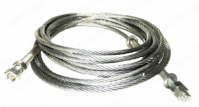 Трос для подъемника 4440T (L=4533мм) NORDBERG 4440T#R4533