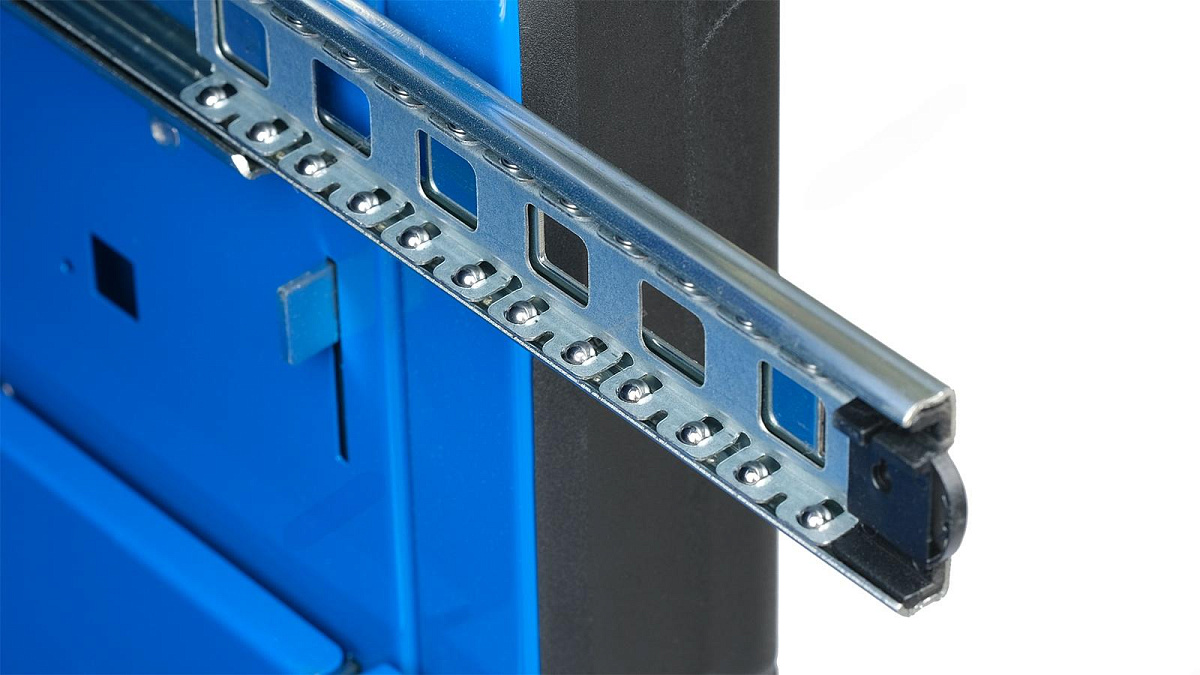 Тележка инструментальная, 6 выдвижных ящиков, с системой защиты от опрокидывания, синяя NORDBERG T6P(B) фото 7