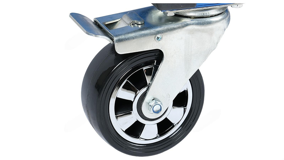 Тележка инструментальная, 5 выдвижных ящиков, с системой защиты от опрокидывания, синяя NORDBERG T5P(B) фото 5