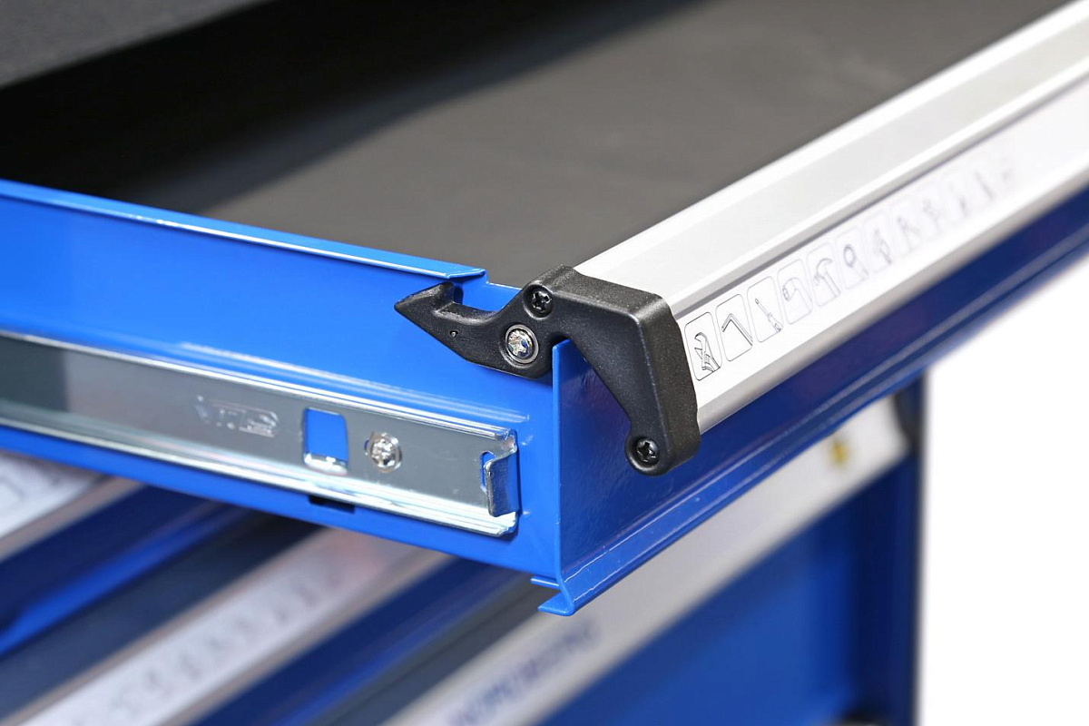 Тележка инструментальная, 5 выдвижных ящиков, синяя NORDBERG T5N(B) фото 9