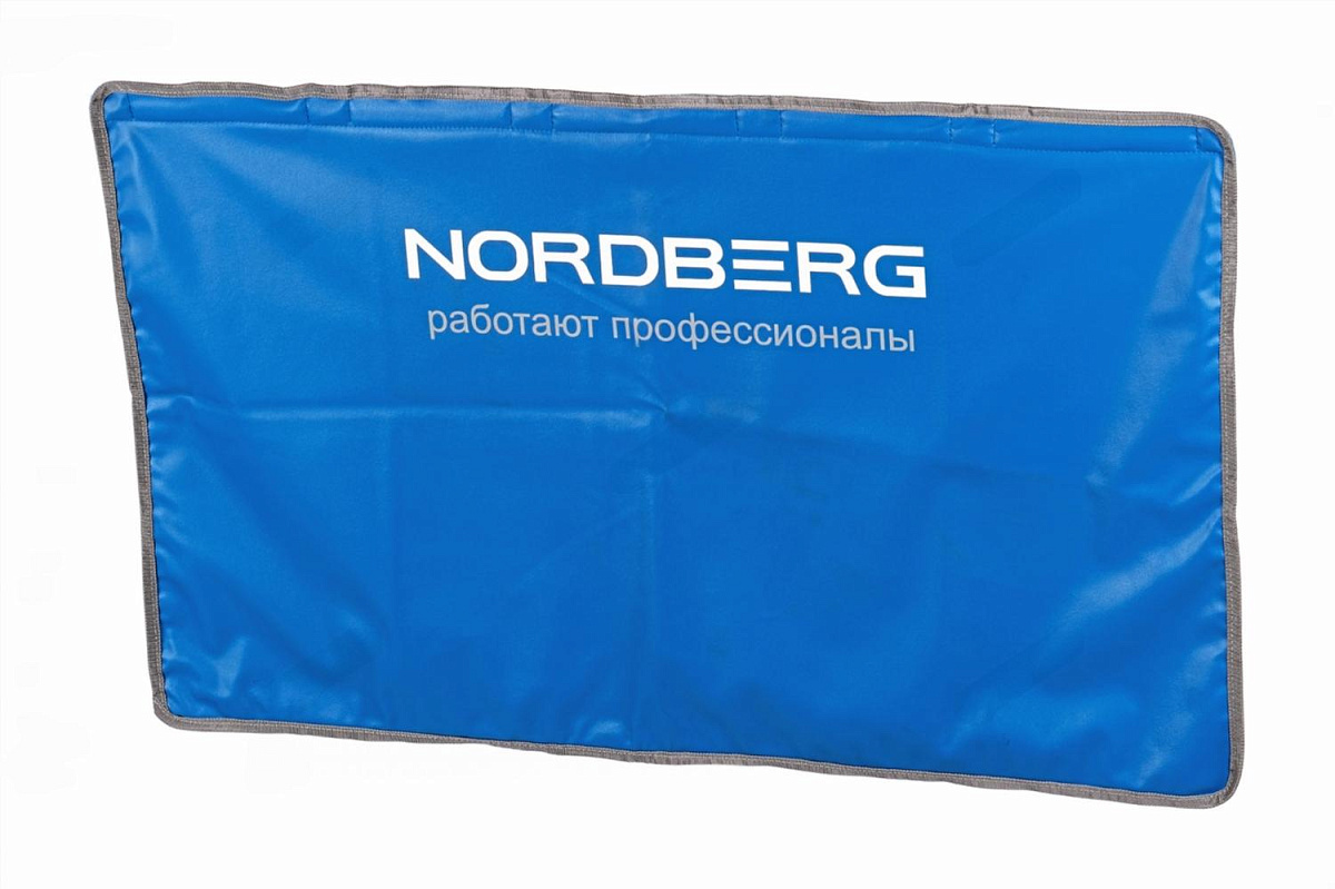 Накидка на крыло 110х65 прямоугольная без выреза с магнитом и подкладкой NORDBERG NN1R фото 1