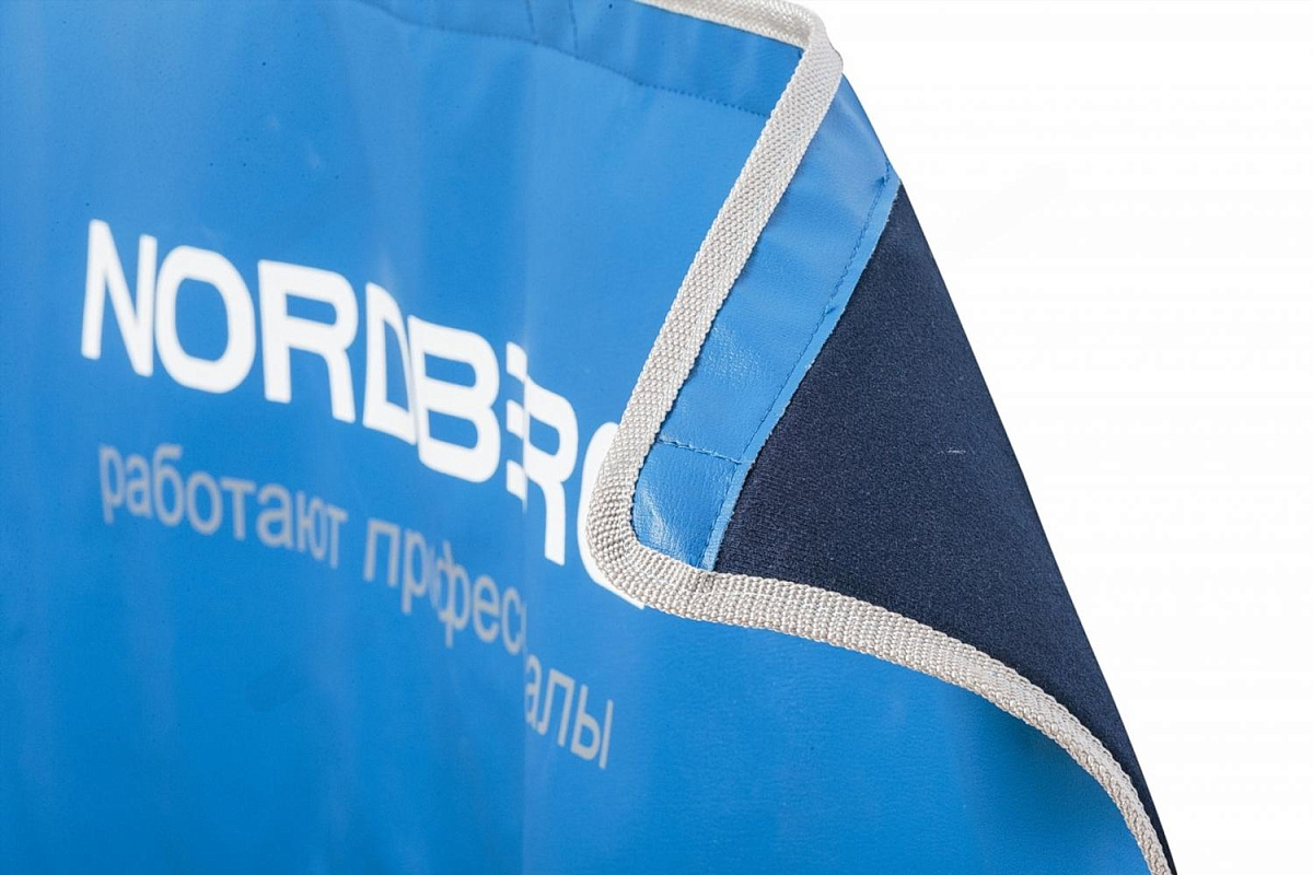 НАКИДКА NN1 на крыло 110х65 с магнитом и подкладкой, с лого NORDBERG фото 4