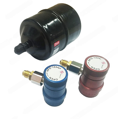 Комплект для работы с газом R1234yf (фильтр + брс) для NF13P NORDBERG 0AA025CR000 + WT15CR003