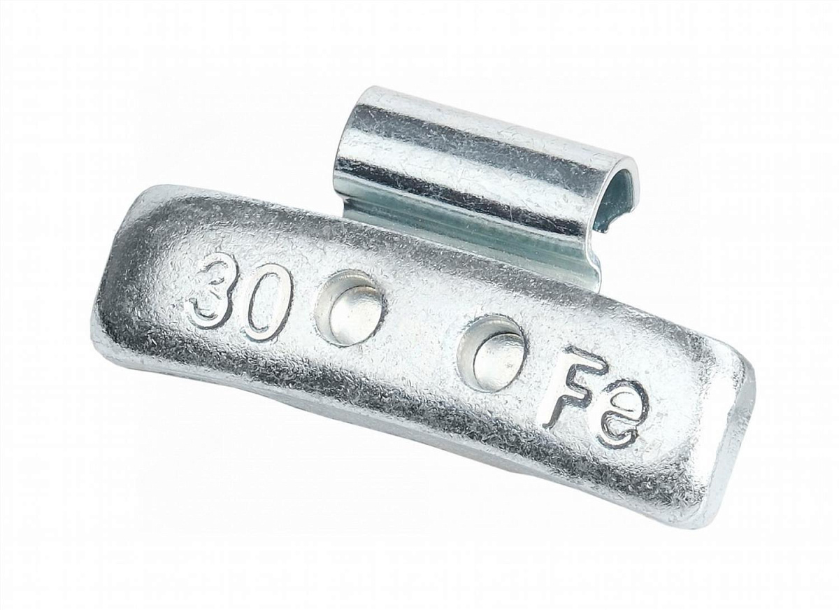 Грузики балансировочные для литых дисков Fe 30 г, 100 шт. NORDBERG WC30AF4 фото 3